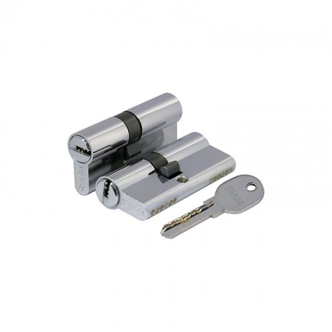 Цилиндровый механизм 100 DA/RC 90 mm (40+10+40) CP хром