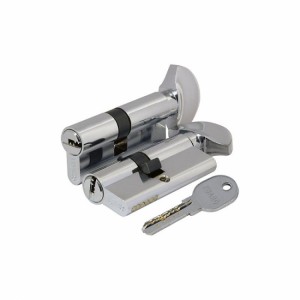 Цилиндровый механизм 100 DM/RC 90 mm (40+10+40) CP хром