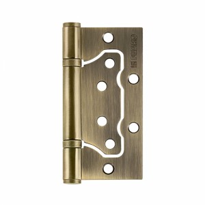 Петля универсальная без врезки 500-2BB 100x2,5 AB (бронза)