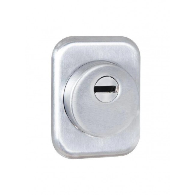 Броненакладка DEF 4286 SQ XL квадрат SSC-16 (сатинированный хром) 