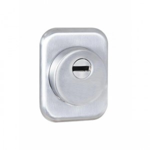 Броненакладка DEF 4286 SQ XL квадрат SSC-16 (сатинированный хром) 