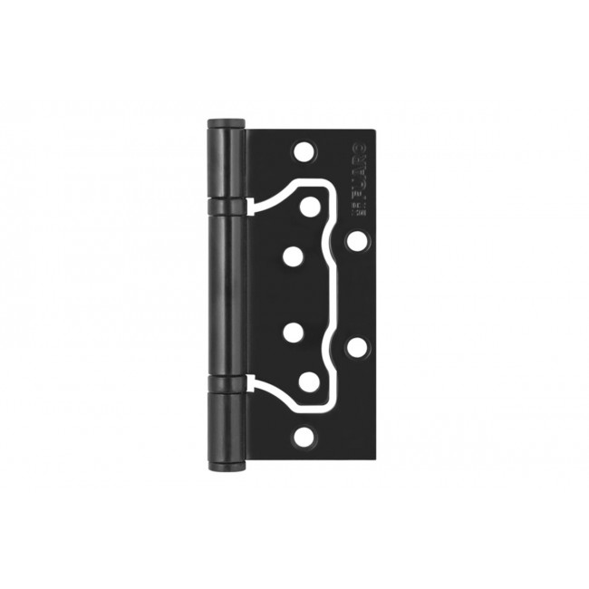 Петля универсальная без врезки N100500/2BB-BL ( бывш. 500-2BB 100x2,5 BL) (черный матовый)