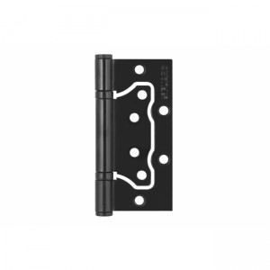Петля универсальная без врезки N100500/2BB-BL ( бывш. 500-2BB 100x2,5 BL) (черный матовый)